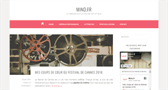 Desktop Screenshot of mino.fr